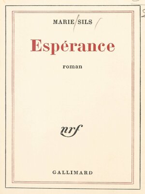 cover image of Espérance